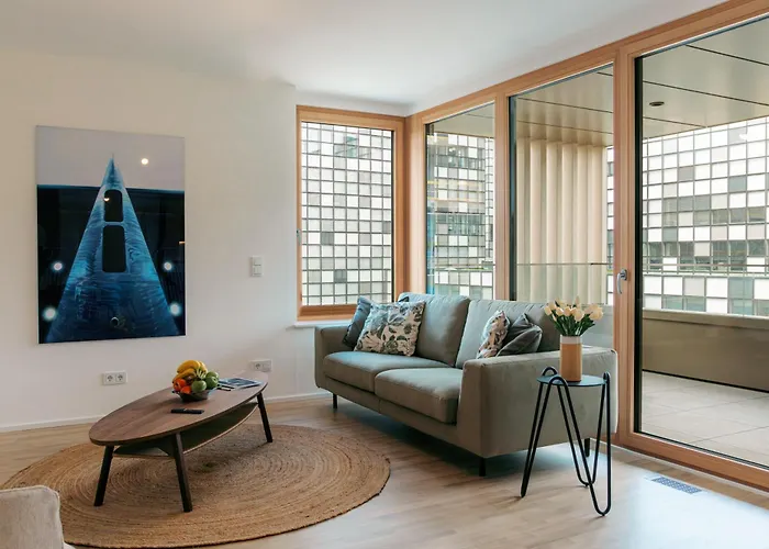 Appartement Media Bay In Kirchberg By Rentaroo Luxembourg